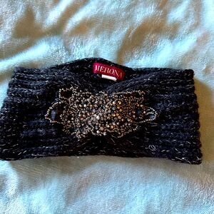 Winter beaded headband